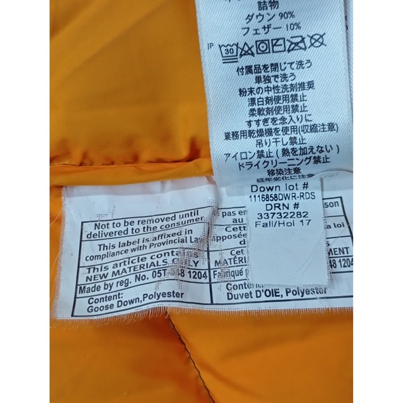 Eddie Bauer First Ascent StormDown 800 Puffer Vest Men XL Black Orange Lining - Picture 5 of 16